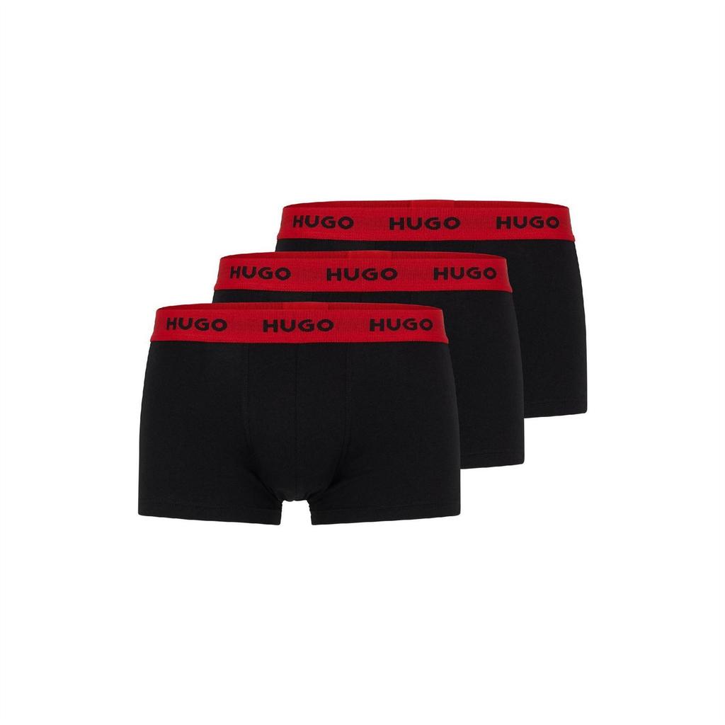 Hugo Mens Logo Boxer Shorts (Pack of 3)