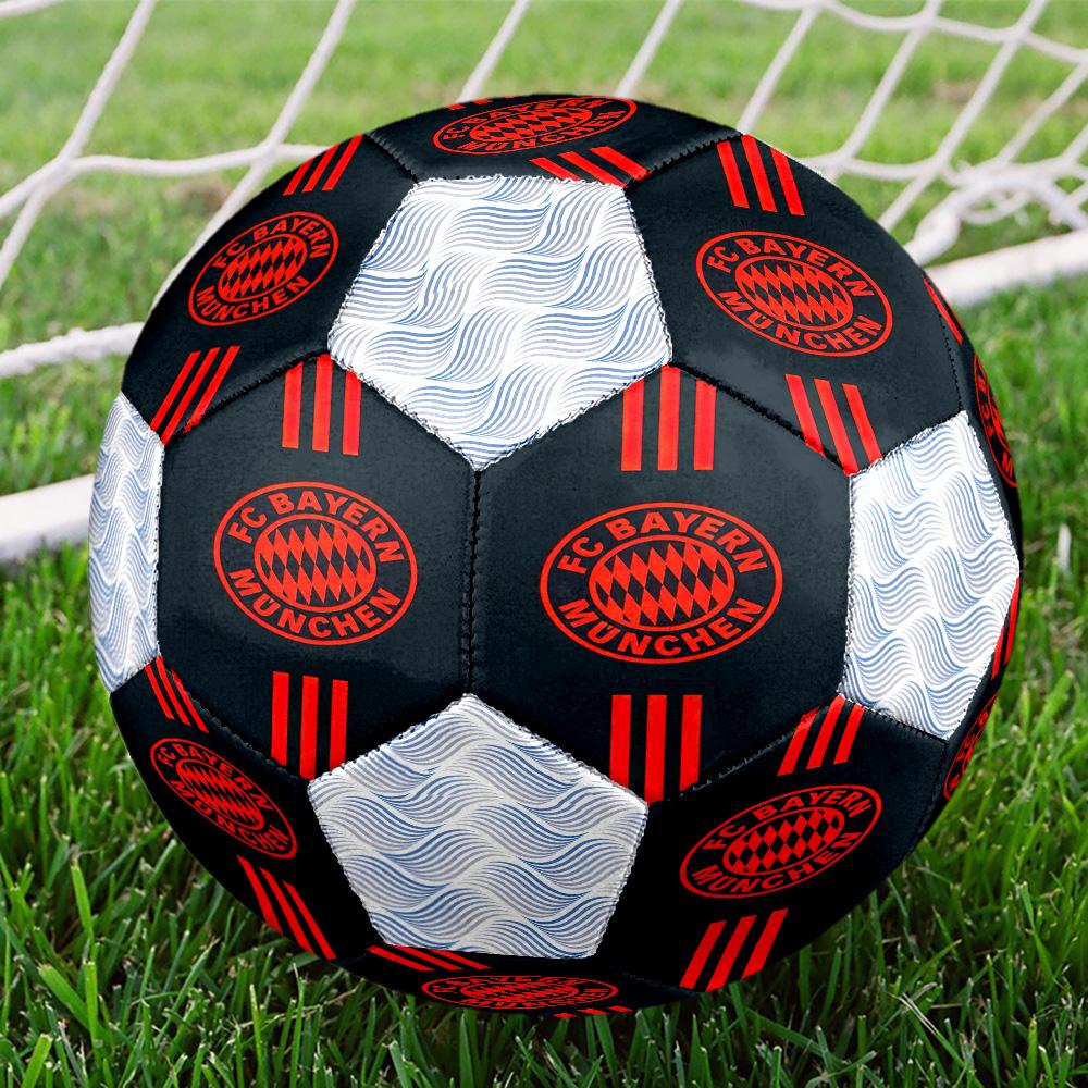 1 Stück FC Bayern München Fußballverein Fußball Fußball Größe 5 Hallenfußball Mode Bunt Hinterhofspiel - Großartig für Sportfans Geschenk