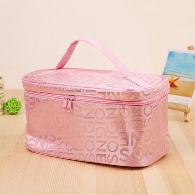 Sac de Voyage Maquillage et Articles de Toilette Mode Femme - Sac Fourre-tout Organisateur Grande Capacité