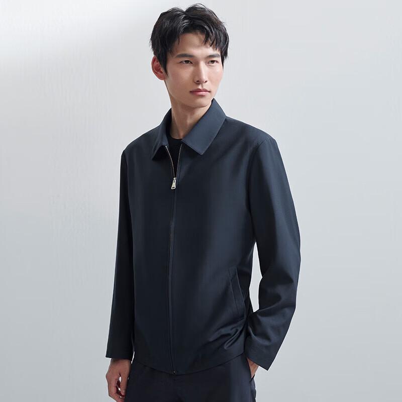 Baoxiniao Men's Business Casual Wool Lapel Jacket