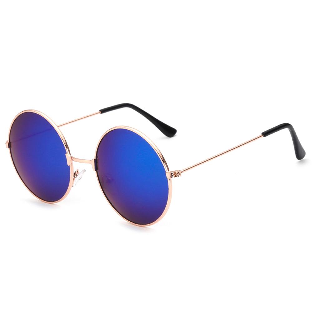 Ladies Fashion Round Mirror Sunglasses Women Men Vintage Uv400 Protection Sun Glasses Retro Eye