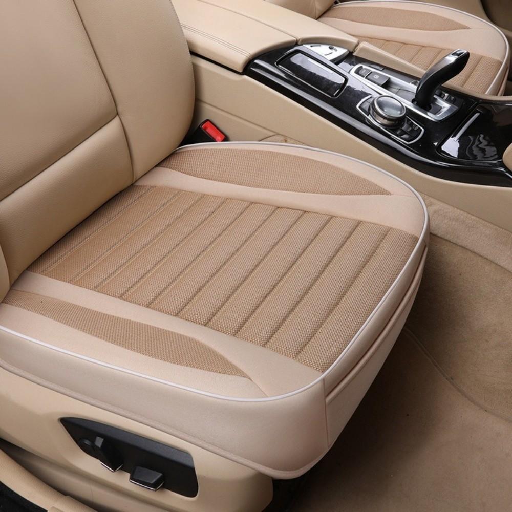 Non-slip Car Seat Cover Wear-resistant Flax Cushion Universal Auto Protector Mat Pad