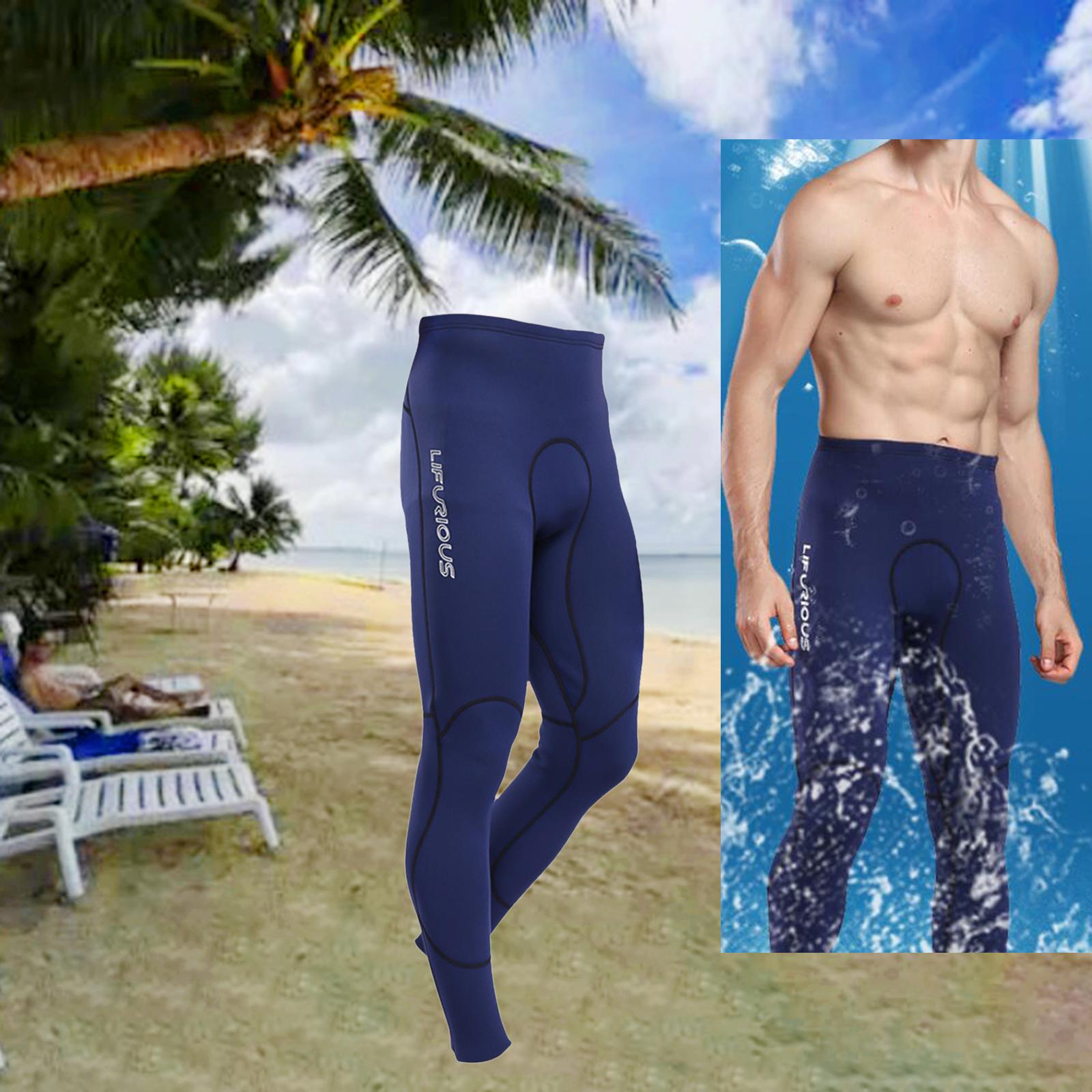 

Mens Wetsuit Pants Neoprene Keep Warm 2mm for Surfing M
