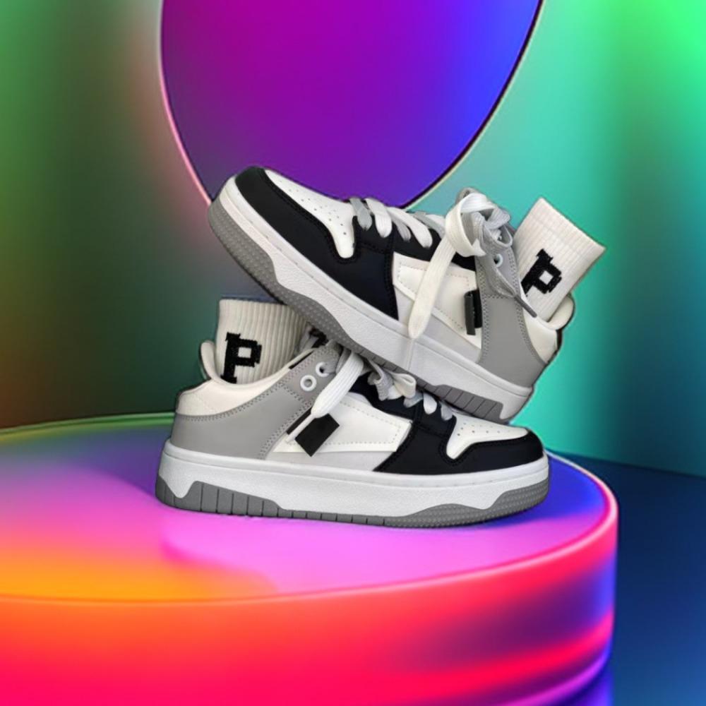 Men's Sneakers Casual Student Shoes Thick Sole Couple Fashion Sports Shoes