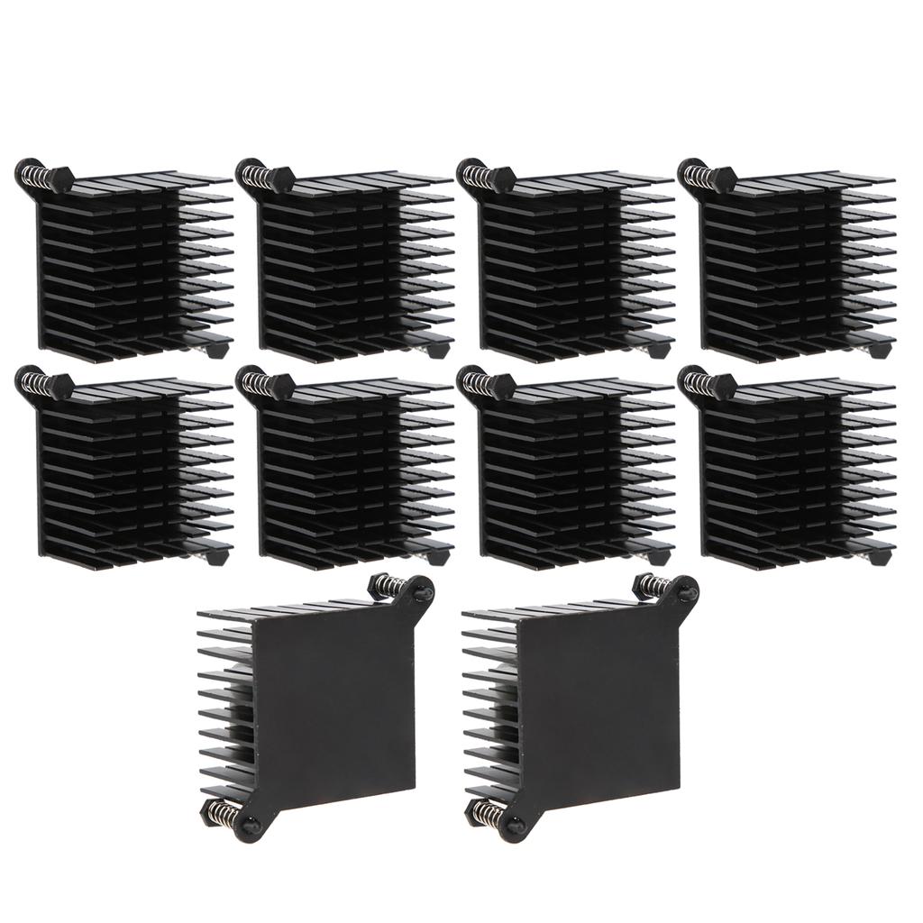 10 buc. Sistem de răcire din aluminiu cu radiator pentru plăci de bază compacte pentru radiator pentru computere