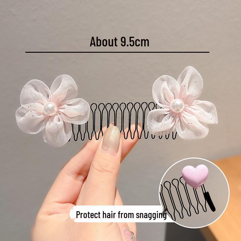 Extra Long Baby Hair Finishing Clip - Girl's Headwear, Little Girl Lala Hair Comb