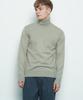 THE-ABON M613 Cash Polar Knit Olive