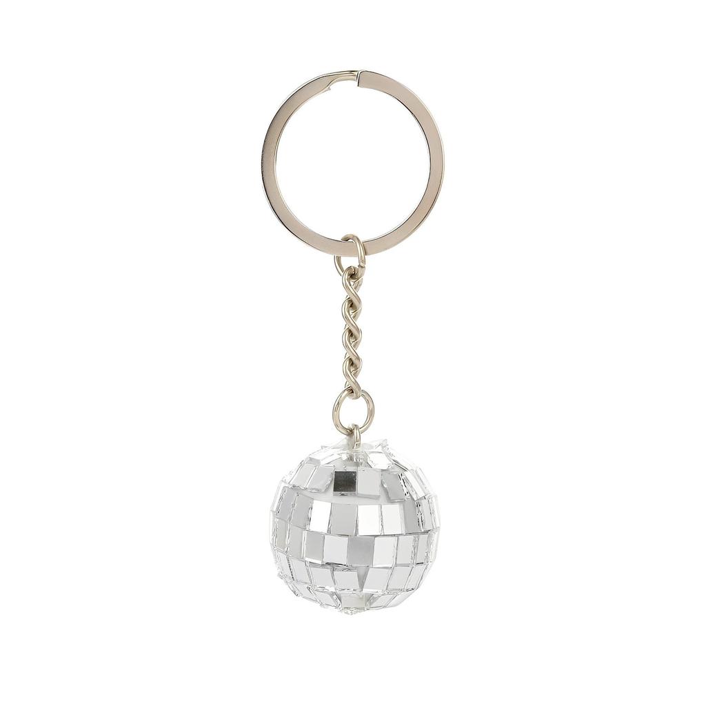 Reflective Disco Ball Keychain Pendant - Small Gift