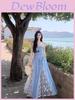 Small Fresh Plaid Lace Cami Dress With Wrapping Design For Summer Casual Wear