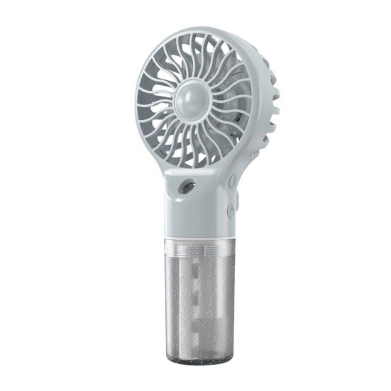 Misting Handheld Fan with 4 Speeds Settings Portable Mist Spray Summer Cooling Fan USB Rechargeable Travel Outdoor Personal Fan