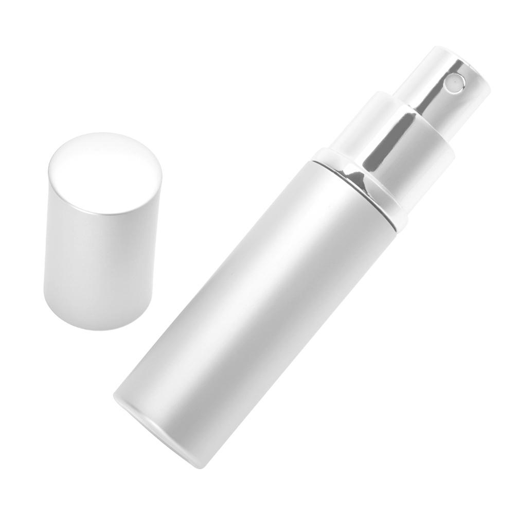 10ml Refillable Perfume Bottle Portable Empty Pump Lotion Perfume Atomizer Silver