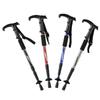 Leichter, faltbarer Senior Nordic Walking Trekkingstock mit geriffeltem 4-teiligem Teleskopgriff