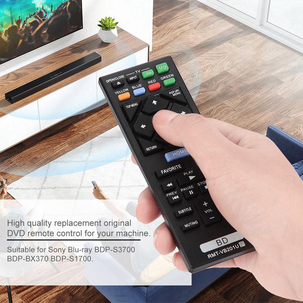 Asendus RMTVB201U DVD BluRay kaugjuhtimispult SONY BDPS3700 BDPBX370 jaoks
