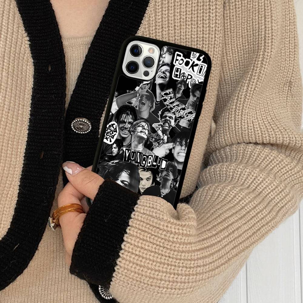Y-Yungblud Hot Singer For IPhone 17 16 15 14 13 12 11 Pro Max Plus Shockproof PC+TPU Phone Back Cover