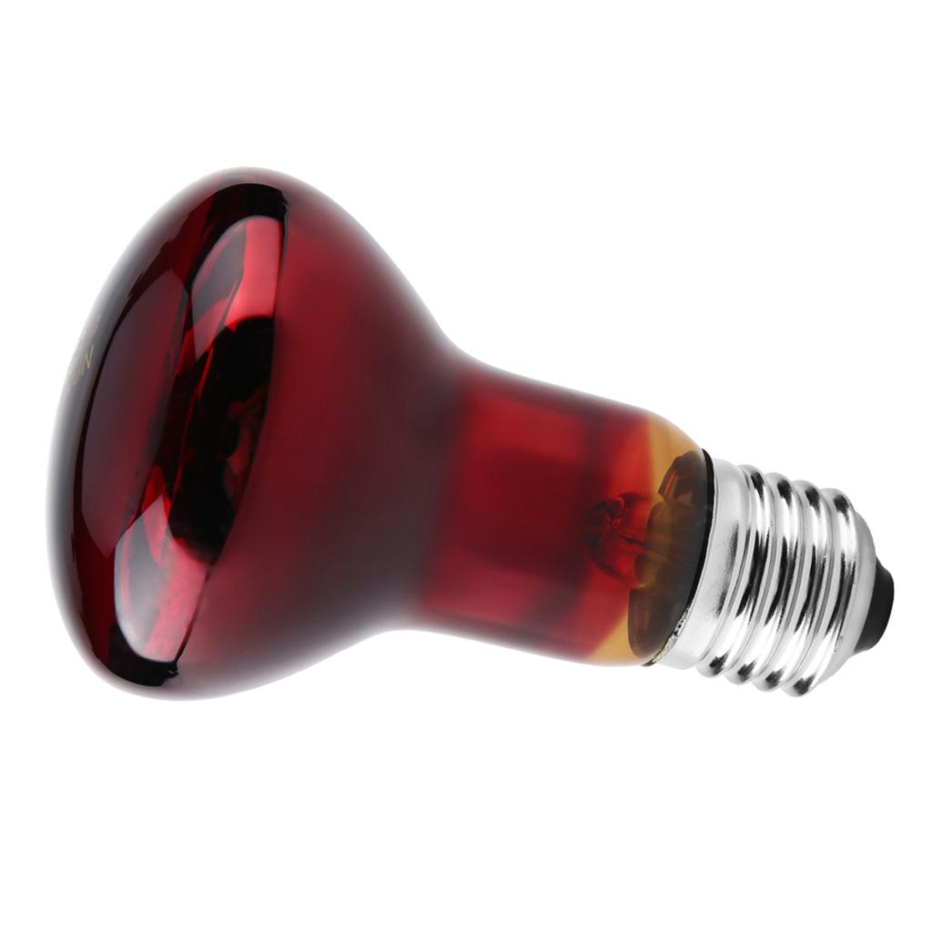 Lampada riscaldante a infrarossi resistente, ideale per rettili e altri animali domestici.(25W)