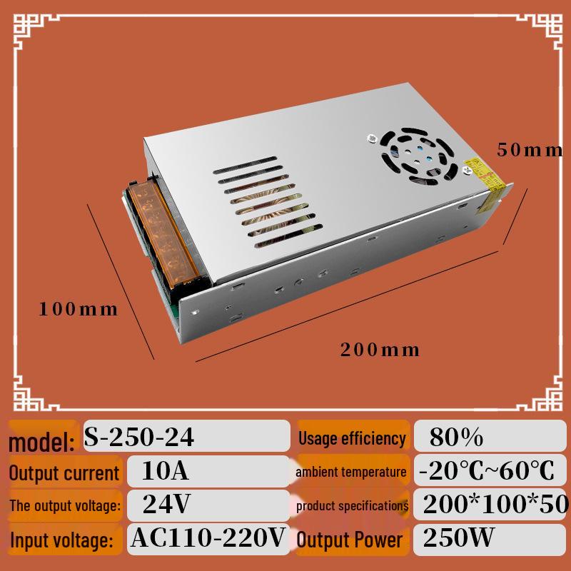 120W/250W 220V to 12V/24V/48V Switching Power Supply Transformer (5A/10A/20A/30A)