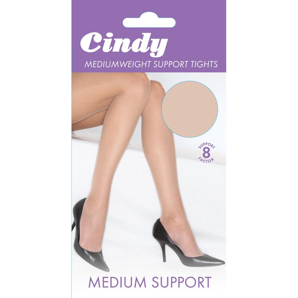 Cindy Womens/Ladies Mediumweight Support Tights (1 Pair)