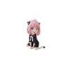 Anime spy playhouse Q version sitting position Ania figure model desktop car chassis ornament statue gift
