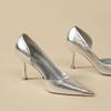 Luxury Pointed High-heeled Shoes for Women Summer Stiletto Sandals 2026 Sexy Slim Heel Design Suitable for Banquet Dresses Pump