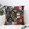 S-Stephen King Books Pillow Cover Writer Cushion Cover Design Pillow Case Vintage Pillowcases For Sofa Home Decorative