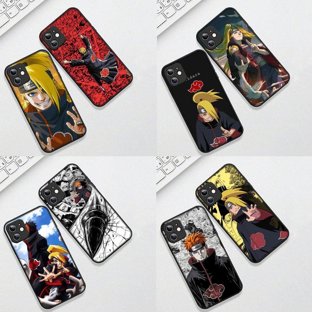 for Motorola Moto G22 G23 G32 G53 G60 G13 G64 G20 G8 G9 Plus Power E13 E20 E32 Phone Case Deidara Pain Narutos Itachi Uchiha