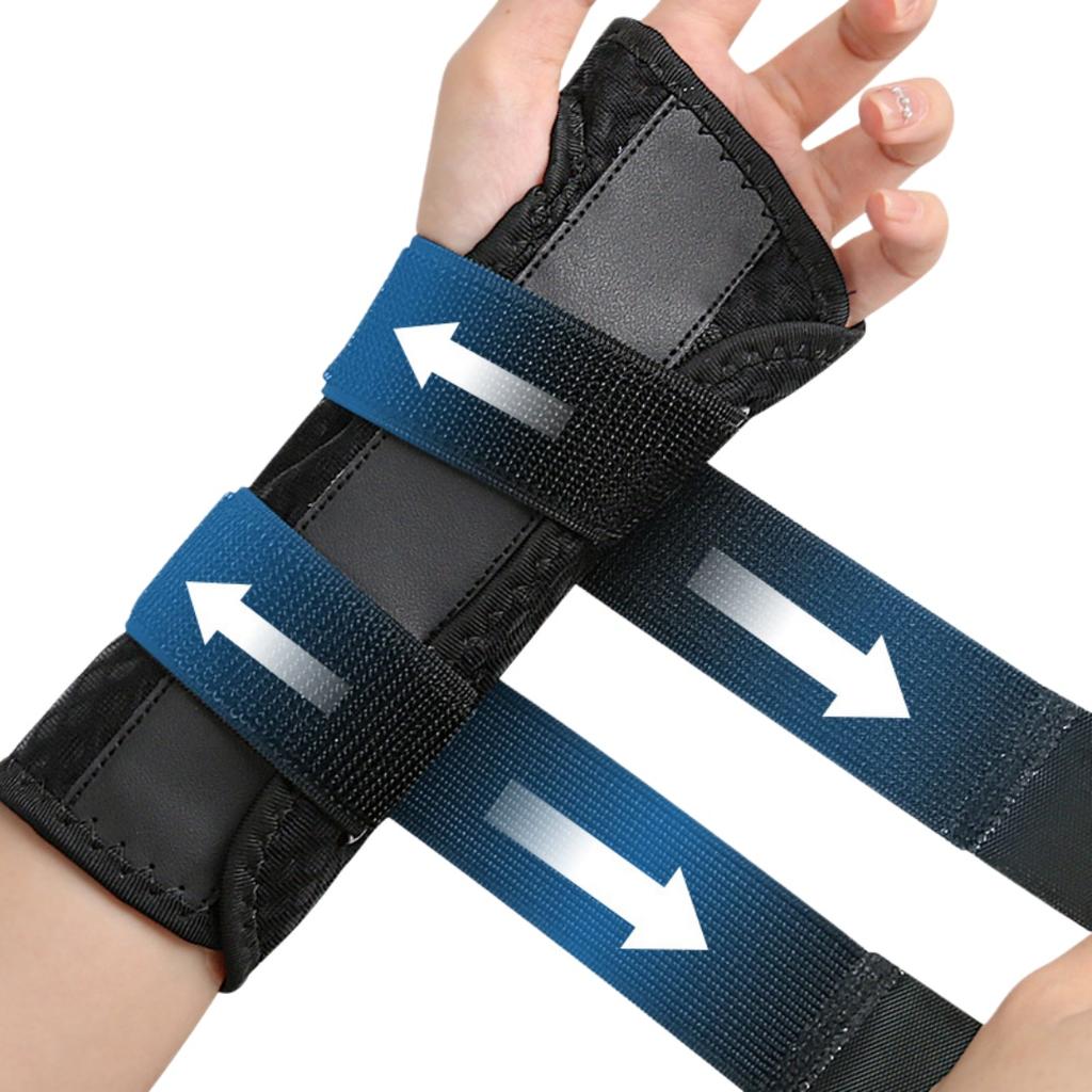 Adjustable Wrist Guard Support Brace with Strap for Sports Protection Comfort and Pain Relief