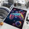 1PC Game Controller Printed Carpet for Living Room Bedroom Home Decor Sofa Non-slip Floor Mat Game Room Area Carpet