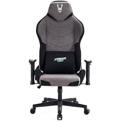 Woxter Stinger StationTitan Dark Καρέκλα gaming γραφείου (παίκτης, ατσάλινος πέλεκυς, ανύψωση με αέριο, αδιάβροχο ύφασμα, εργονομικό,