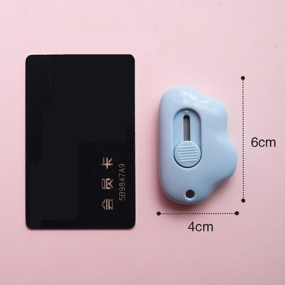 Cute Mini Portable Utility Knife Paper Cutter Office Stationery Cutting Supplies