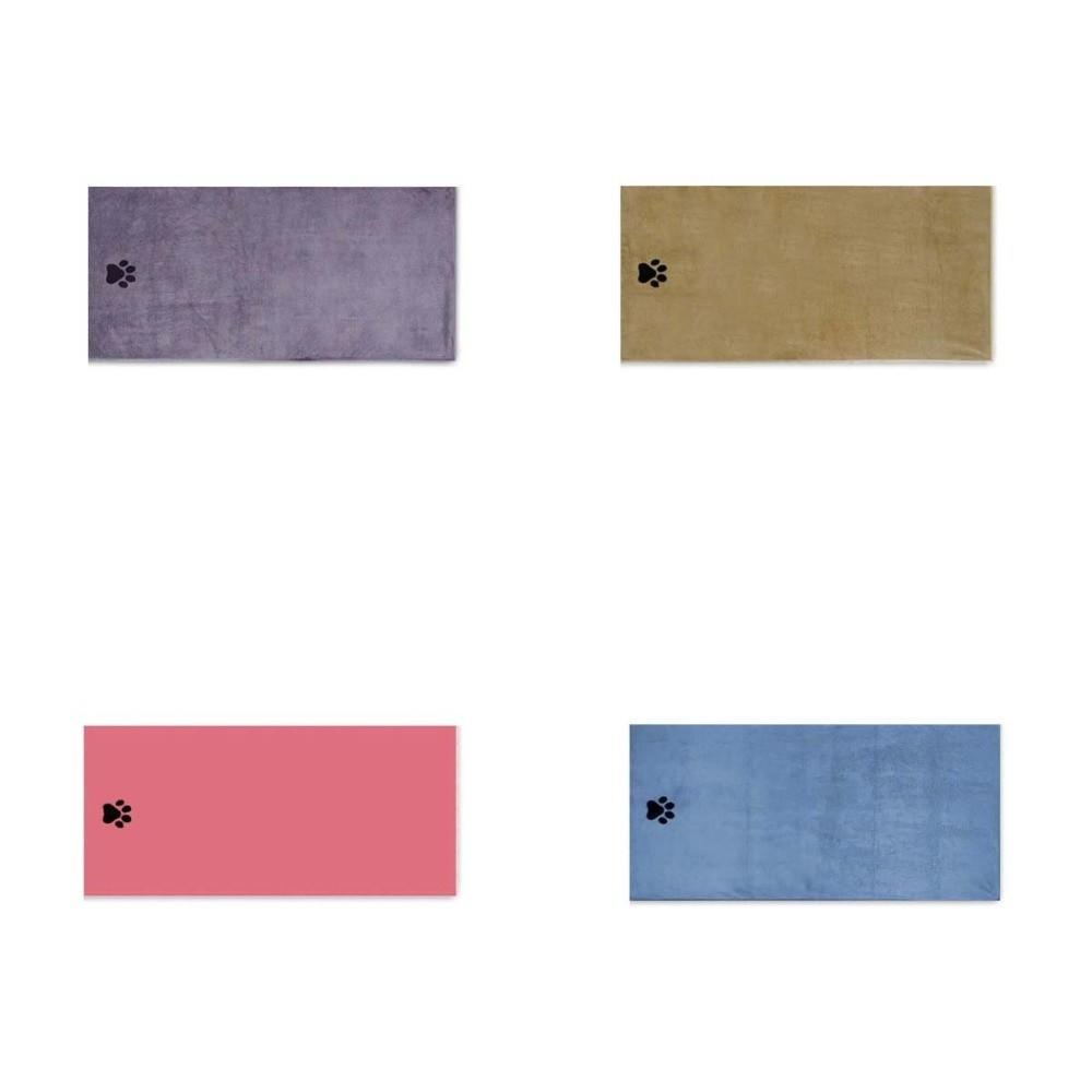 75cm/100cm Pet Grooming Towel Highly Absorbent Pet Cloth Breathable Dog Towels Drying Dogs