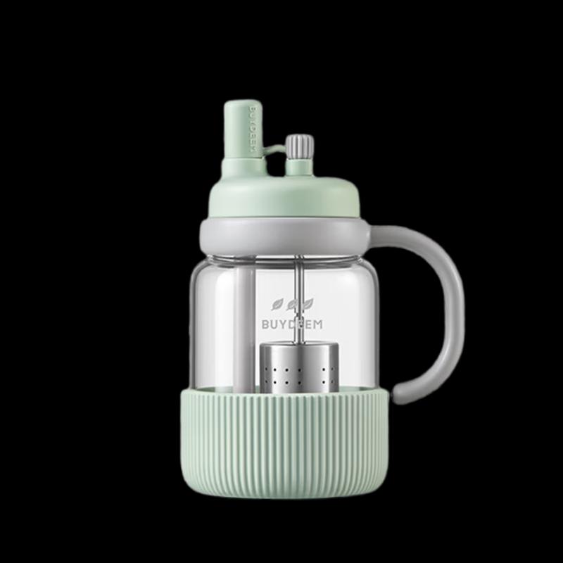 BeiDing Portable Tea Infuser Glass Water Bottle