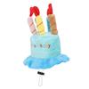 Porch Goose Outfit Lawn Goose   Cake Hat Scarf Costume for 23in Cement Plastic Geese Statue