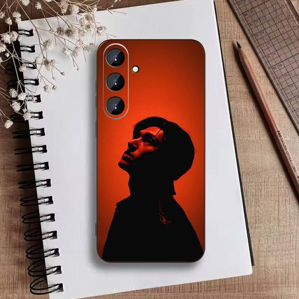 Hot E-ATEEZ Kpop Phone Case For Samsung Galaxy A73,A21s,A22,A31,A52,A53,A71,A41Soft Black Shell