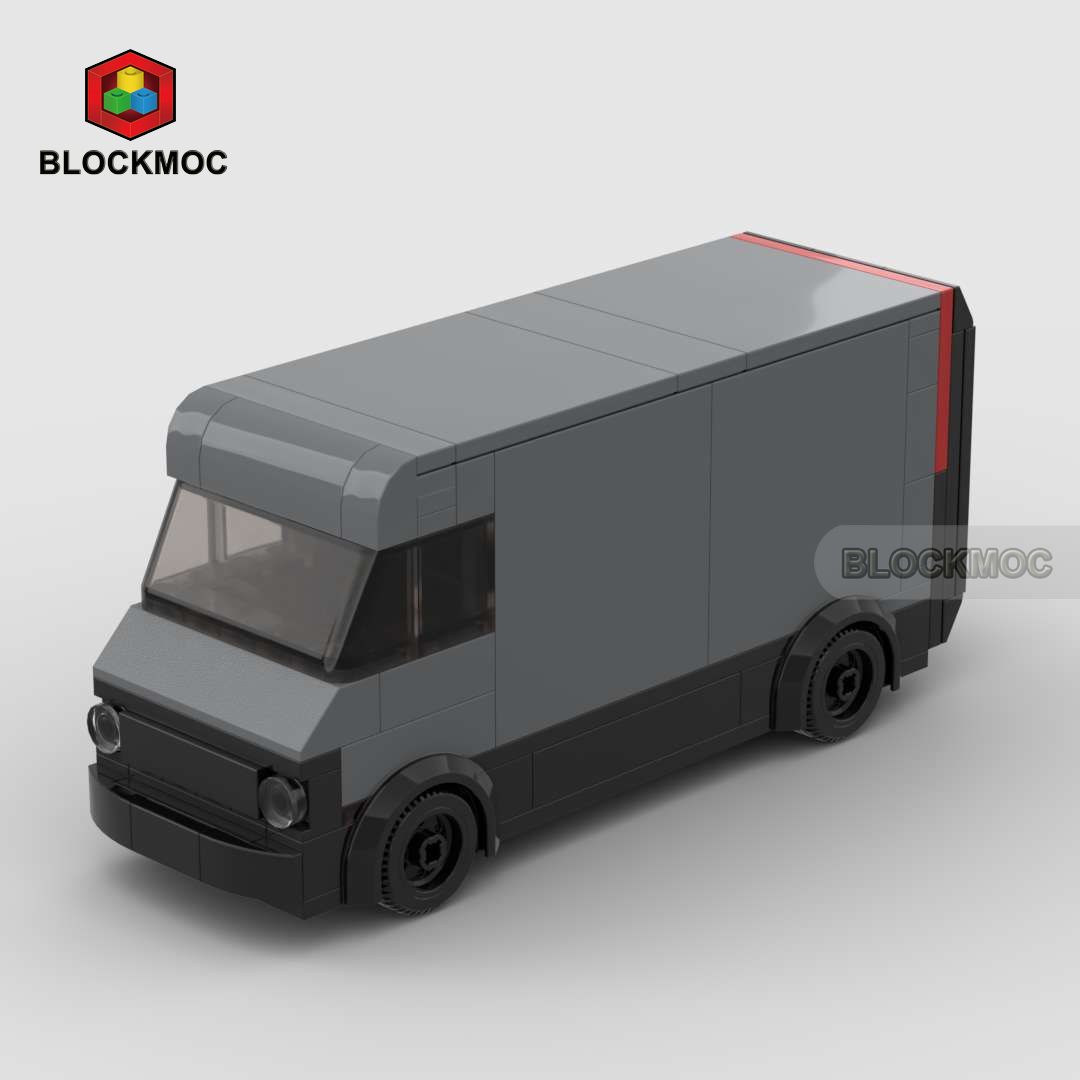 

MOC Город из кубиков Транспортер Amazon Спортивный гоночный автомобиль Строительные блоки Грузовой автомобиль Прицеп Модель Грузовика Игрушки