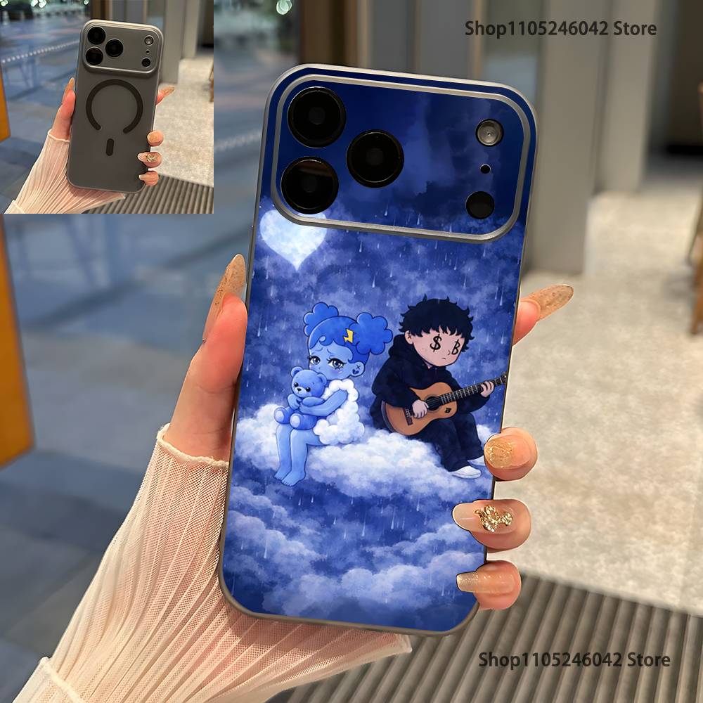 

Singer J-Junior H Sad Boyz Transparent gray Phone Case For iPhone 17,16,15,14,13,12,11,Pro,Max,Plus Magnetic Wireless Charging iPhone15promax