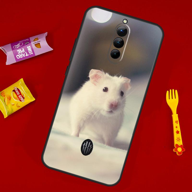 Cute Lovely Pet Hamster Case For ZTE Nubia Red Magic 8S 9S 10S 8 9 10 11 Pro Plus 6 7 6S 7S Pro 6R 5G 10 Air Cover