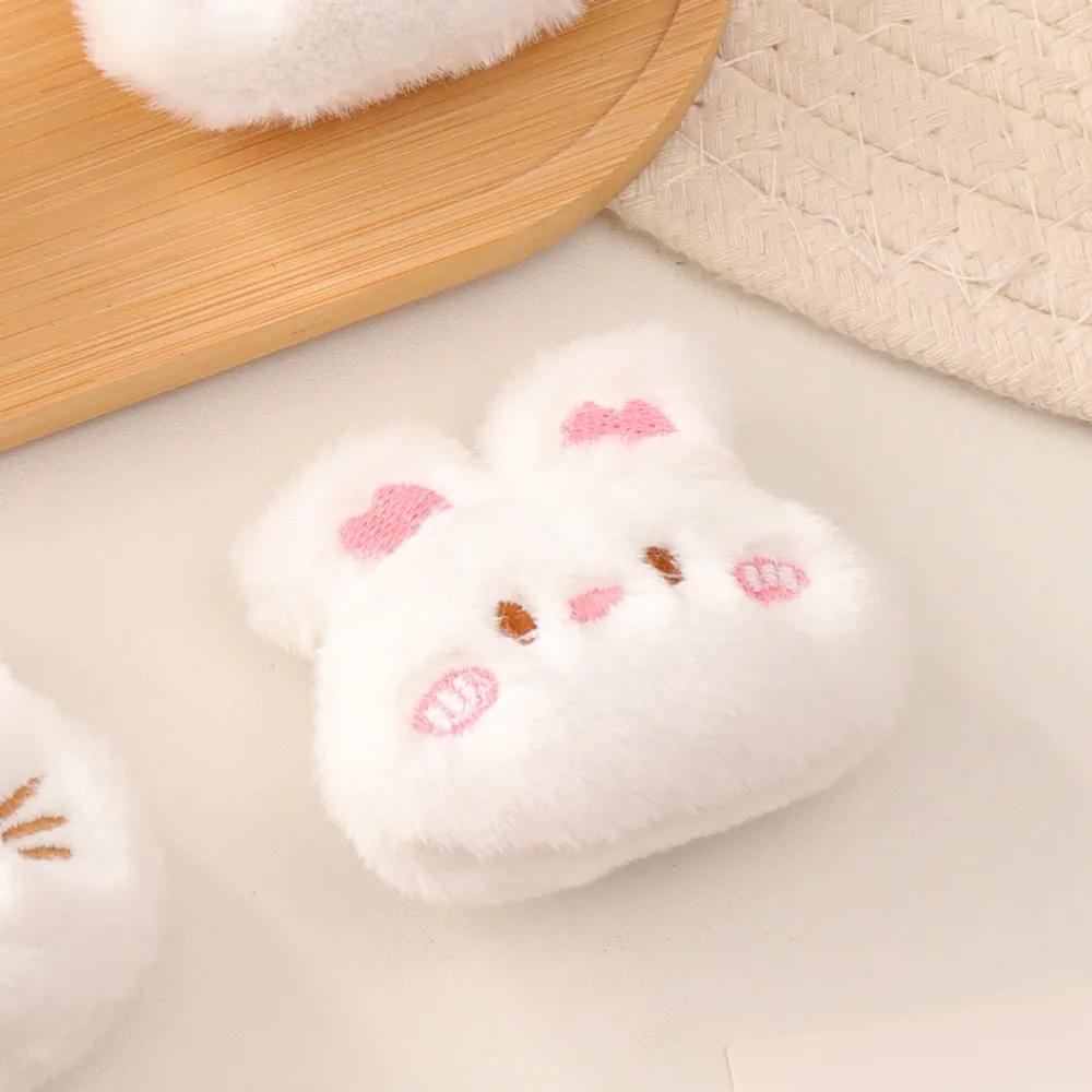 

Accessories Cartoon Plush Brooch Cute Bear Clothes Badge Pins Rabbit Frog Backpacks Pendant Decoration For Girls