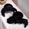 23CM Artificial Spider Doll Insect Cute Funny Plush Toy Funny Black Spider Throw Pillow Boy Prank Doll Gift For Girls