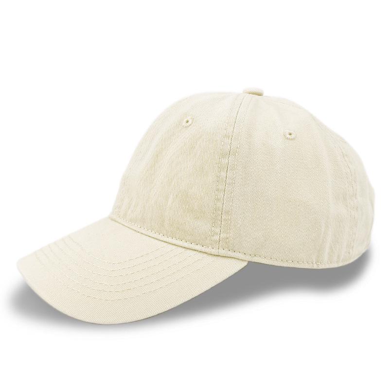 Premium Washed Cotton Duckbill Baseball Cap: Soft, Sunshade, Distressed Embroidery