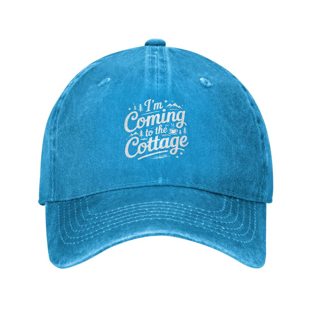 Im Coming To the Cottage  Casual Baseball Cap For Men Women Summer Heated Rivalry Hat DIY Print Wholesale Baseball Caps