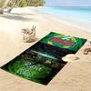 Sk Rapid Wien Print Beach Towel Large Soft Quick Dry Towel For Beach Camping Swimming