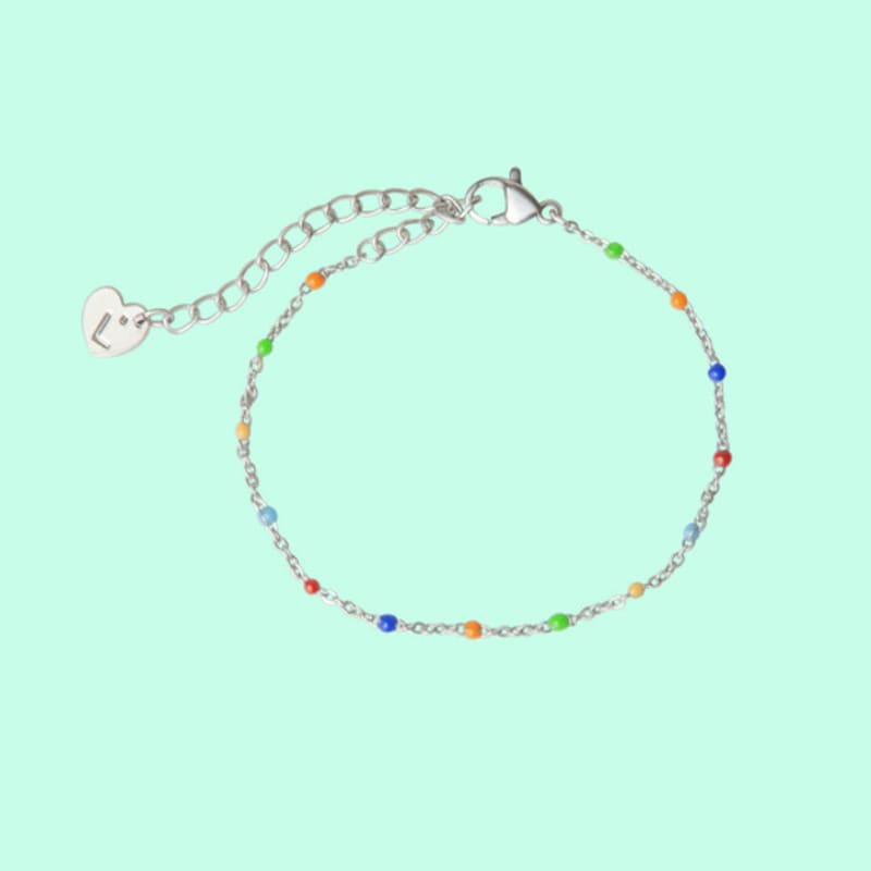 L’OMBRILLANT Iris Surgical Bead Bracelet