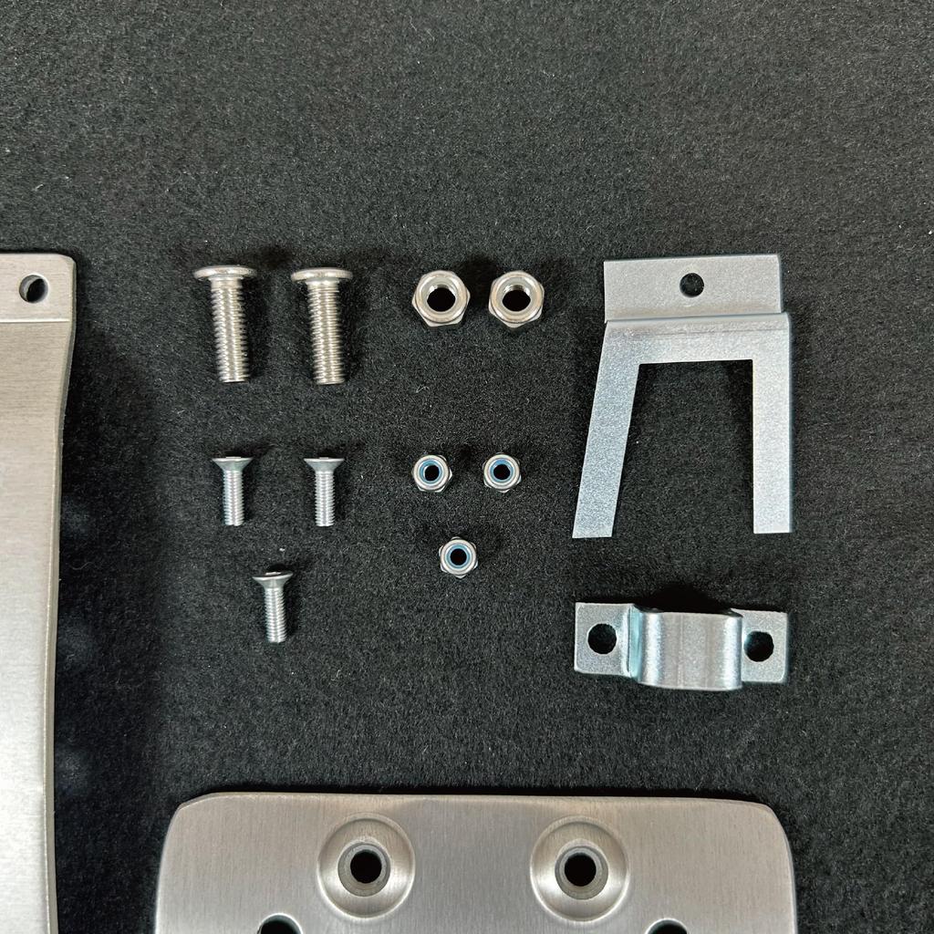 K-PRODUCTS Aluminum Pedal Set for Suzuki Jimny JB64 Sierra Nomad (Automatic Transmission)