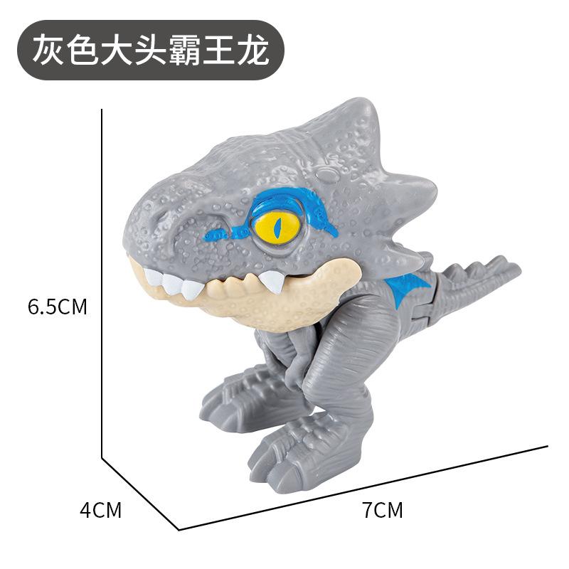 Finger Dinosaur Toy, Colorful Big, Novelty Toy for Party Favors and Prizes