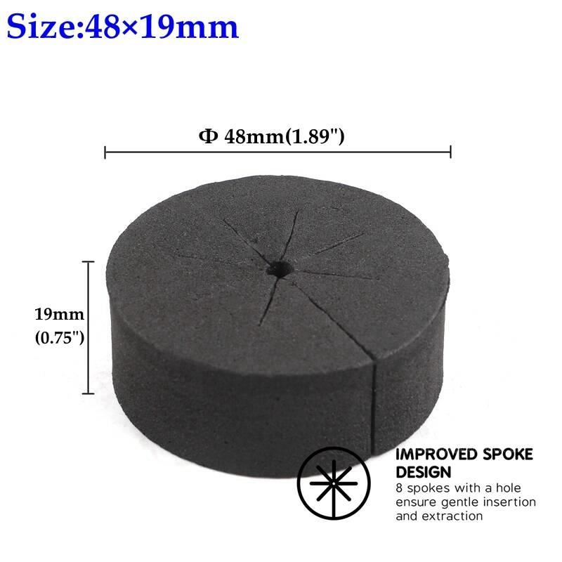 

20pcs 48/70mm Garden Soilless Cultivation Nursery Sponge Hydroponic Syetem Clone Collars Baskets Media EVA Foam Planting Sponge