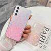 Small Fresh Gradual Change Glitter Love Sequins Epoxy Samsung S11U Mobile Phone Case S11/S11/a11/A11