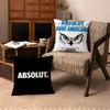 Vodka Aabsolut Swedish Cushion Cover Throw Pillow Soft Short Plush Cozy Durable Colorfast For Sofa Bedroom Home Decor Gift