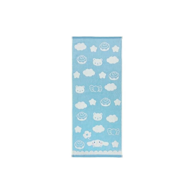 Hayashi Face Towel, approx. 33 x 80 cm, Sanrio Natural Soft, Cinnamoroll, FP432800