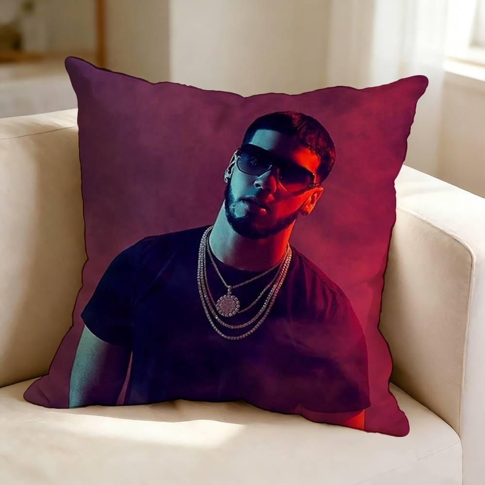 Rapper and Songwriter AAnuel AA Square DoubleSided printed Pillow Case Bedroom Bedside Pillow Sofa Cushion Cover