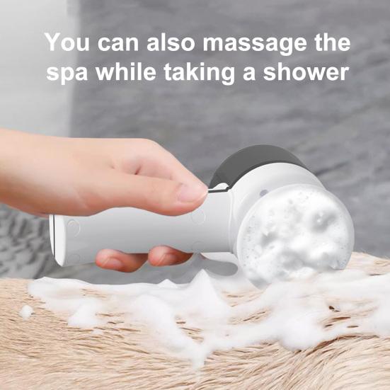 Yousheng Dog Bath Brush Automatic Pet Shampoo Brush Bubble Maker Pet Washing Shower Brush for Short And Long Haired Pet Bathing